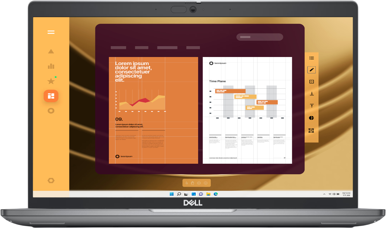 Latitude 5450 Laptop (IN012L545014EMEA_UBU) 