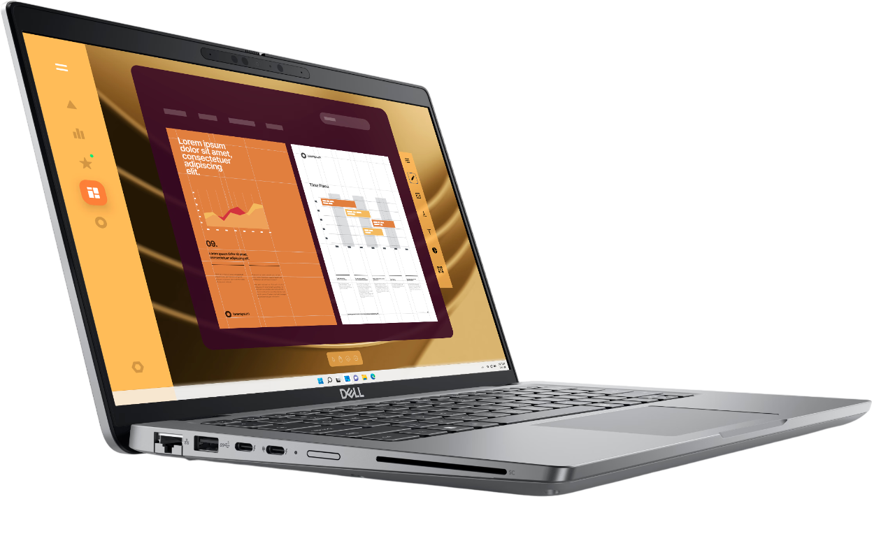 Latitude 5450 Laptop (IN012L545014EMEA_UBU) 