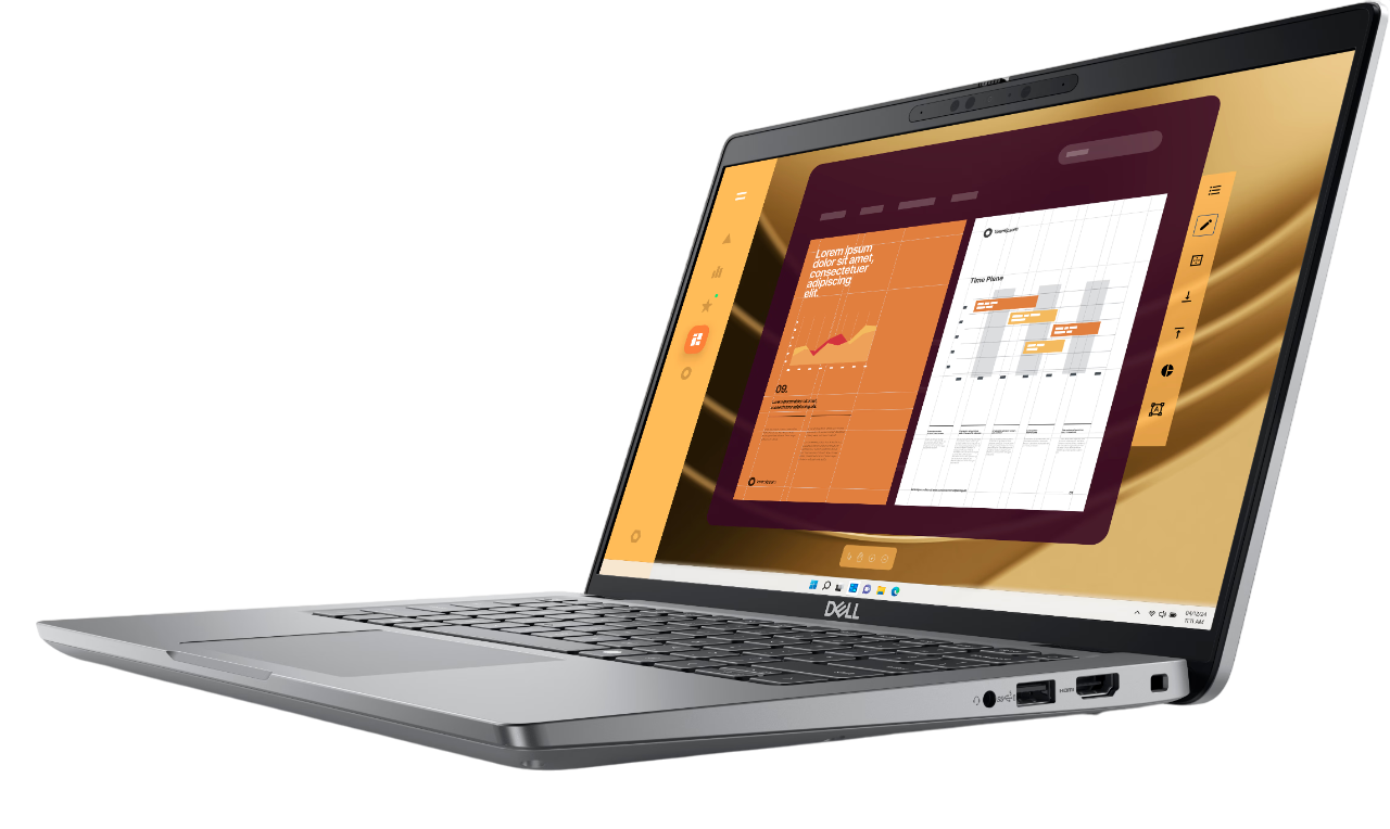 Latitude 5450 Laptop (IN012L545014EMEA_UBU) 