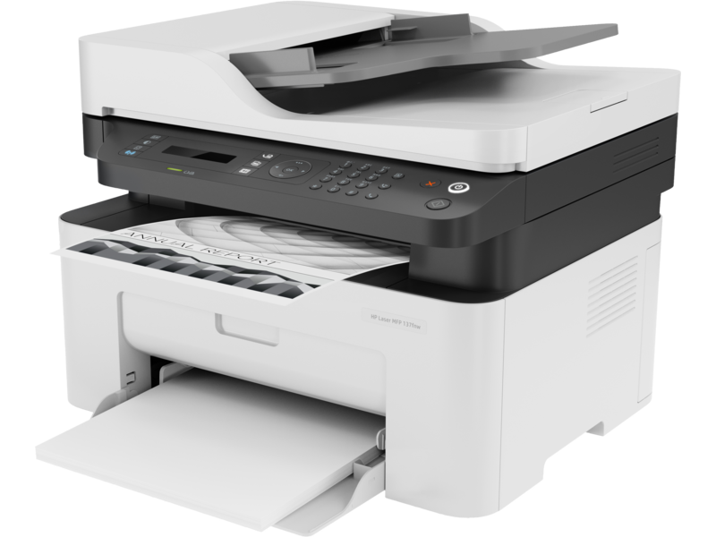 HP LaserJet MFP 137FNW Printer (4ZB84A)