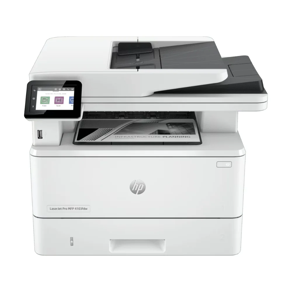 HP LaserJet Pro MFP 4103FDW Printer (2Z629A)