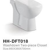 Close Couple Toilet DFT-018