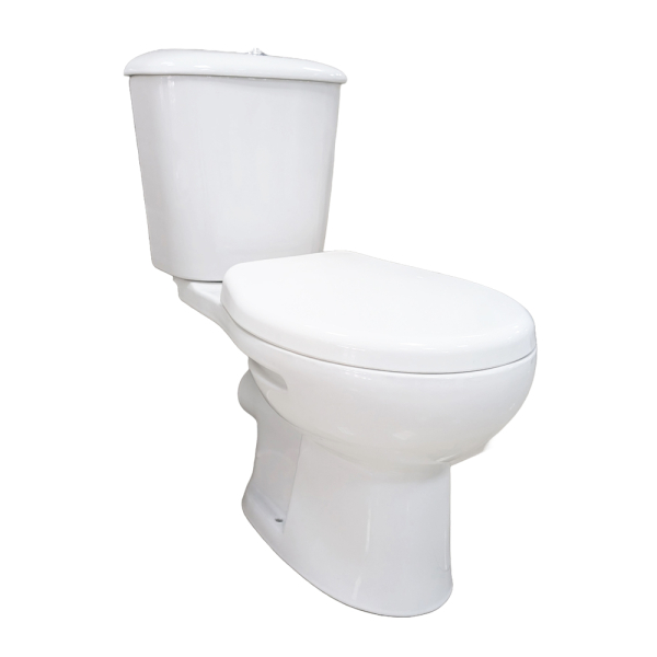 Gravena White Juliana Close Couple Toilet Set