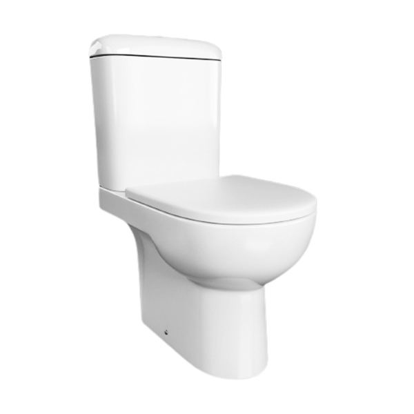 Gravena White Clara Close Couple Toilet