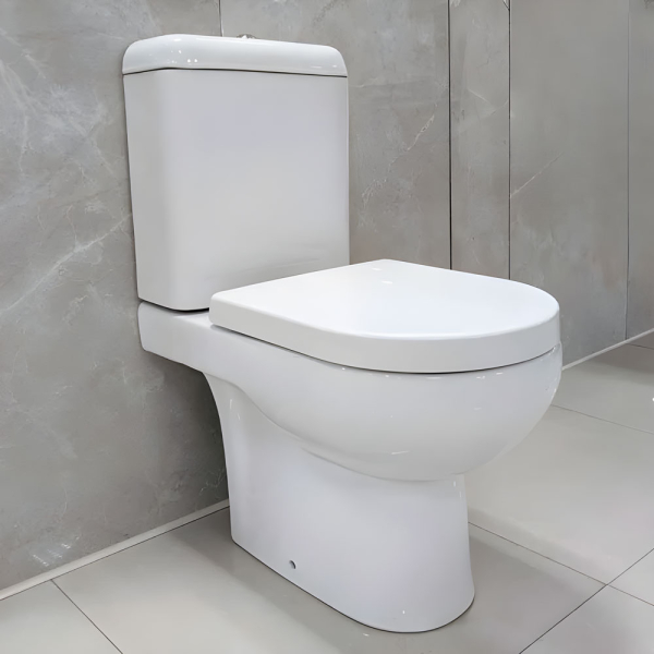 Gravena White Clara Close Couple Toilet