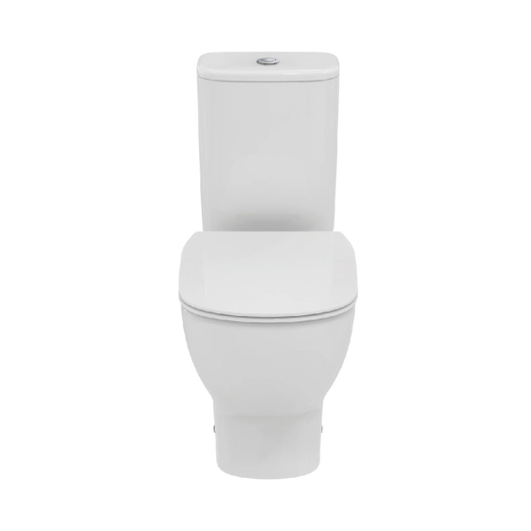 Ideal Standard White Tesi Box Rim Close Couple Toilet