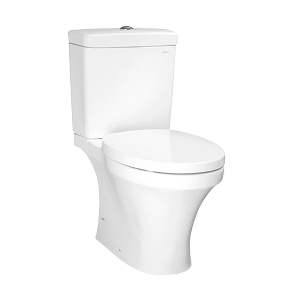 TOTO White Close Couple Toilet Set