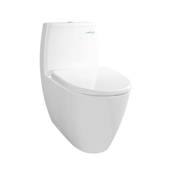 TOTO White Round Close Couple Toilet Set