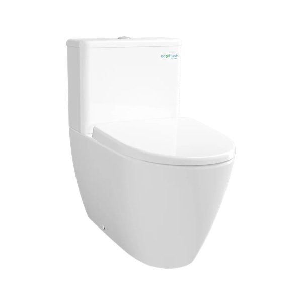TOTO White Square Close Couple Toilet Set