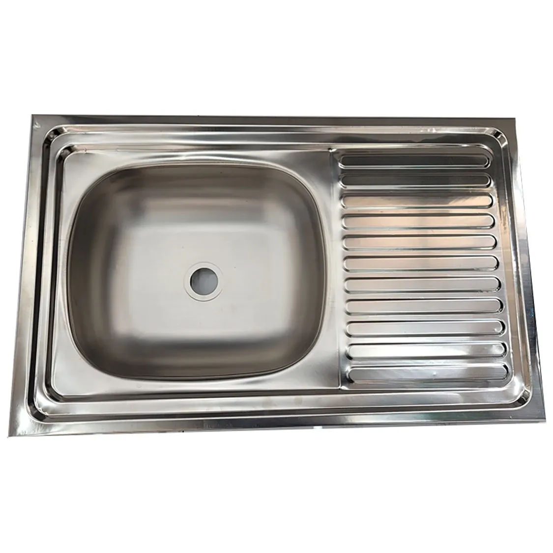Ekos Stainless Steel Kitchen Sink - 800 x 500mm