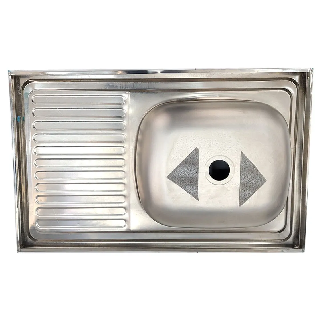 Ekos Stainless Steel Kitchen Sink - 800 x 500mm