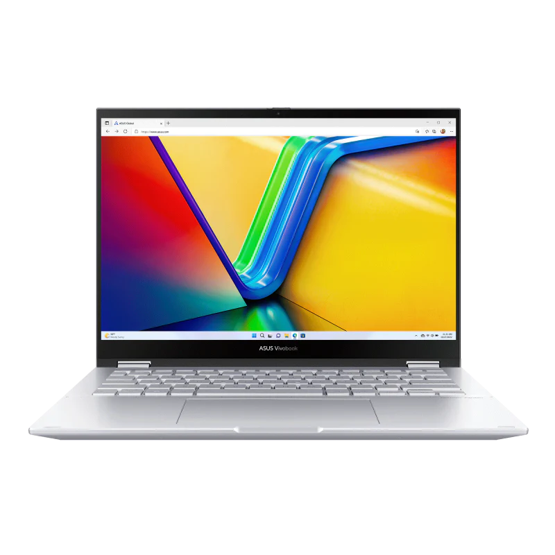 ASUS Vivobook S 14 Flip 14.0-inch WUXGA Touchscreen Intel® Core™ i7-13700H Processor 16GB RAM 512GB SSD Intel Iris Xᵉ Graphics Windows 11 Home TP3402VA-LZ380W